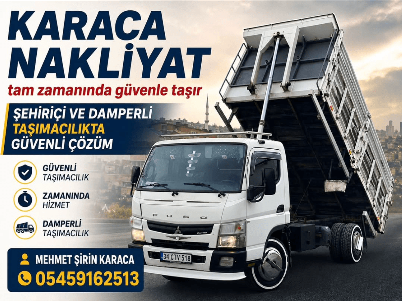 Mehmet Şirin Nakliyat Mersin nakliyat aracı